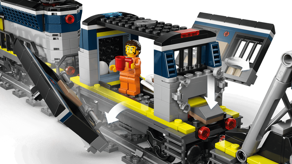Конструктор LEGO City 60508 Police Train Heist