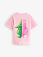 Футболка для девочки Next E29-763, Розовый