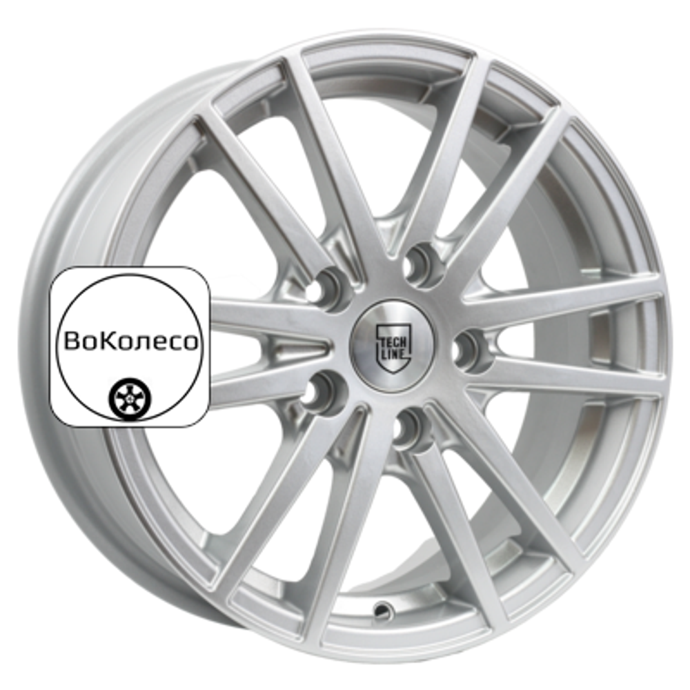 5,5x14/4x100 ET39 D56,6 435 Silver Tech Line