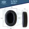 Dekoni Audio Elite Sheepskin Ear Pads AKG K371 Black
