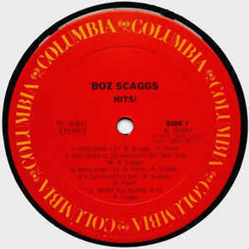 Boz Scaggs- Hits! (США 1980г.)