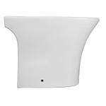 Биде напольное Azario FRETTA SQUARE Размер 525х340х400 мм., белый