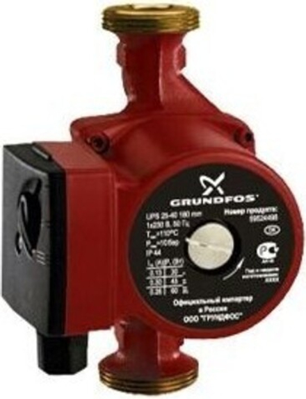Насос циркуляционный GRUNDFOS UPS 15 - 60 130 96281471 НС-1079931