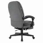 Кресло офисное CH-868MSG-BF, синхромеханизм, вибромодуль, подставка для ног, ткань, серое, 1998751