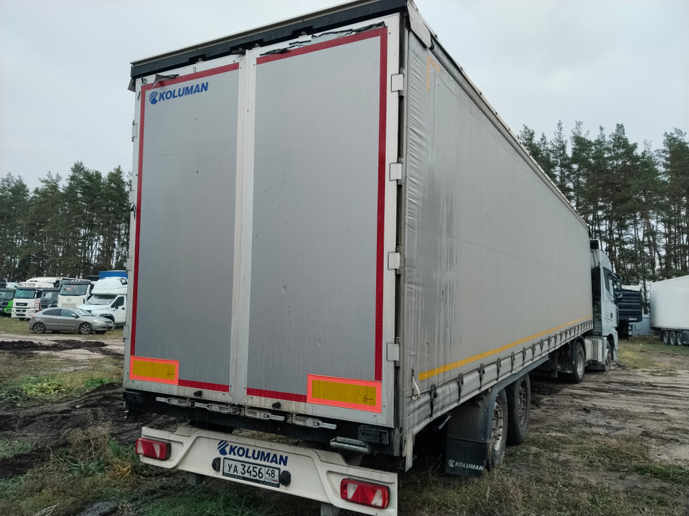 KOLUMAN S Полуприцеп шторный S-3 (длина 13,6 м.)