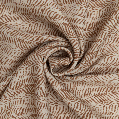 Ткань штапель принт 105 гр/м, 100% вискоза, ш. 145 см