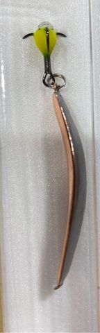 Блесна зимняя штурм с чертиком Трофим цв: Медь (бл.1шт)