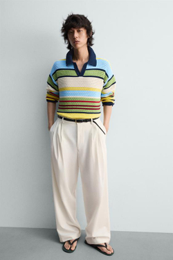 ZARA Х AARON LEVINE САНДАЛИИ, ЗЕЛЕНЫЙ