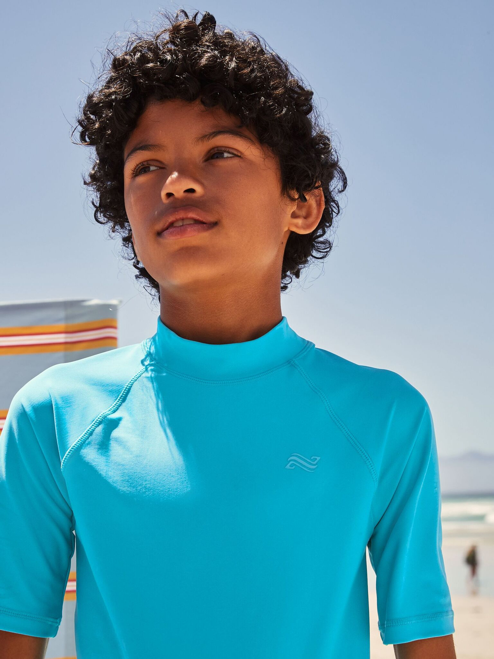 Рашгард для мальчика Next E65-685, Ярко-голубой