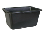 Контейнер строительный 60л прямоуг (черный)