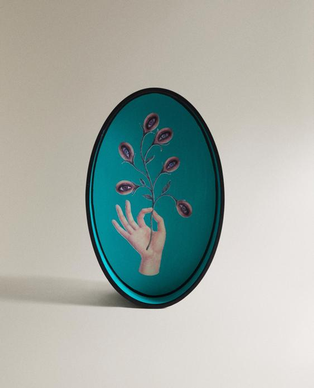 ZARA HOME - MARISA BERENSON ДЕКОРАТИВНЫЙ ПОДНОС, БИРЮЗОВЫЙ