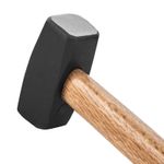 Кувалда, 2000 г, кованая головка, деревянная двухцветная рукоятка Sparta, 10909