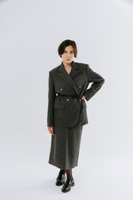 Двубортный блейзер