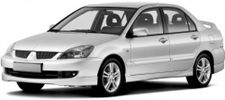 Упор (амортизатор) капота для Mitsubishi Lancer 9 (2000-2010) (2 шт.) Autoinnovation.02-07
