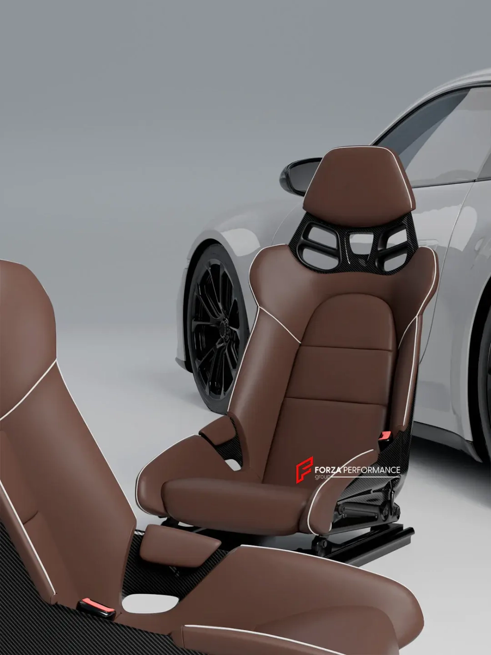 Карбоновые сиденья / ковшевые кресла для PORSCHE 911 992.1 GT3RS 2023+ Порше