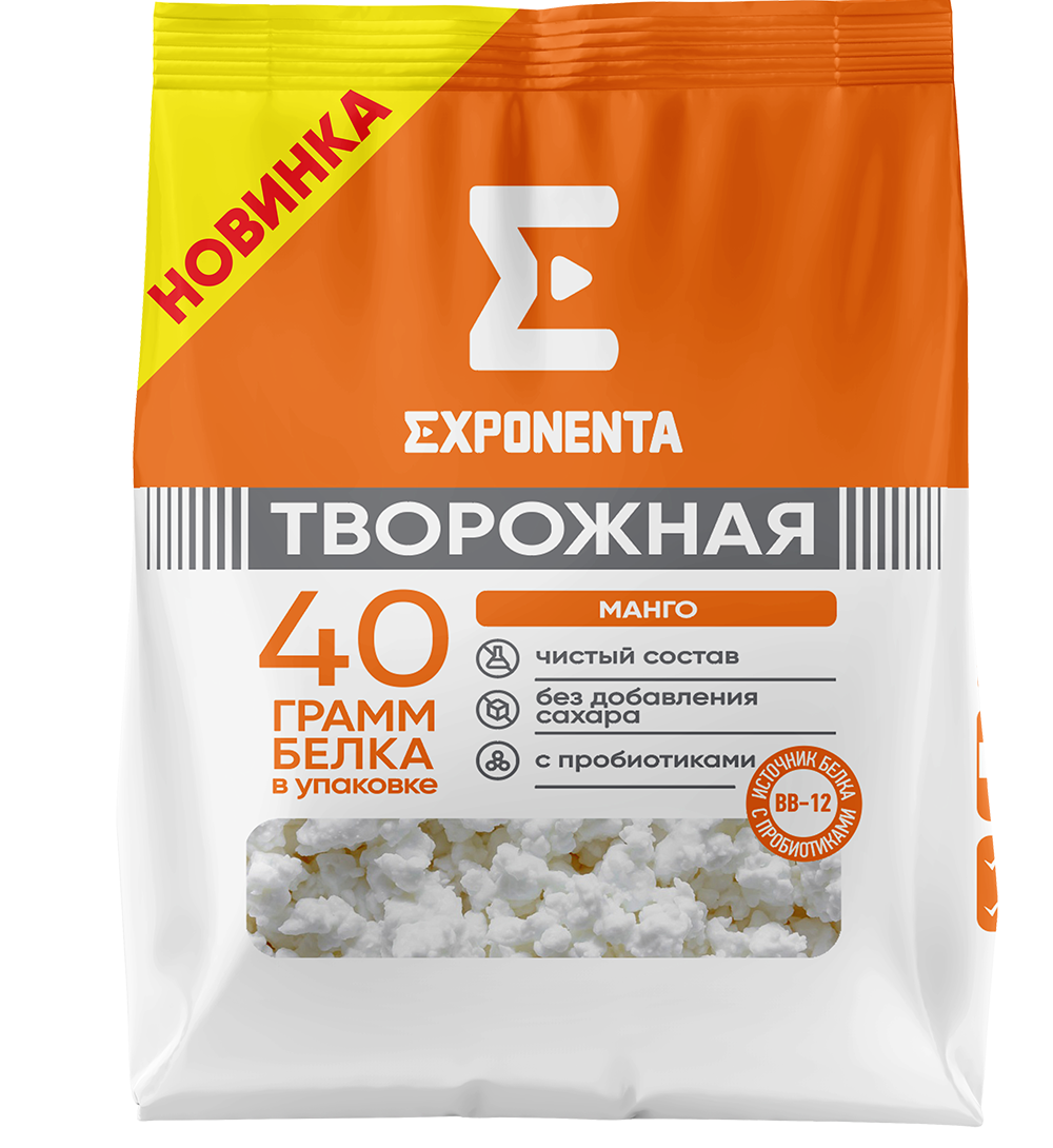 Творожная Exponenta манго 250 гр