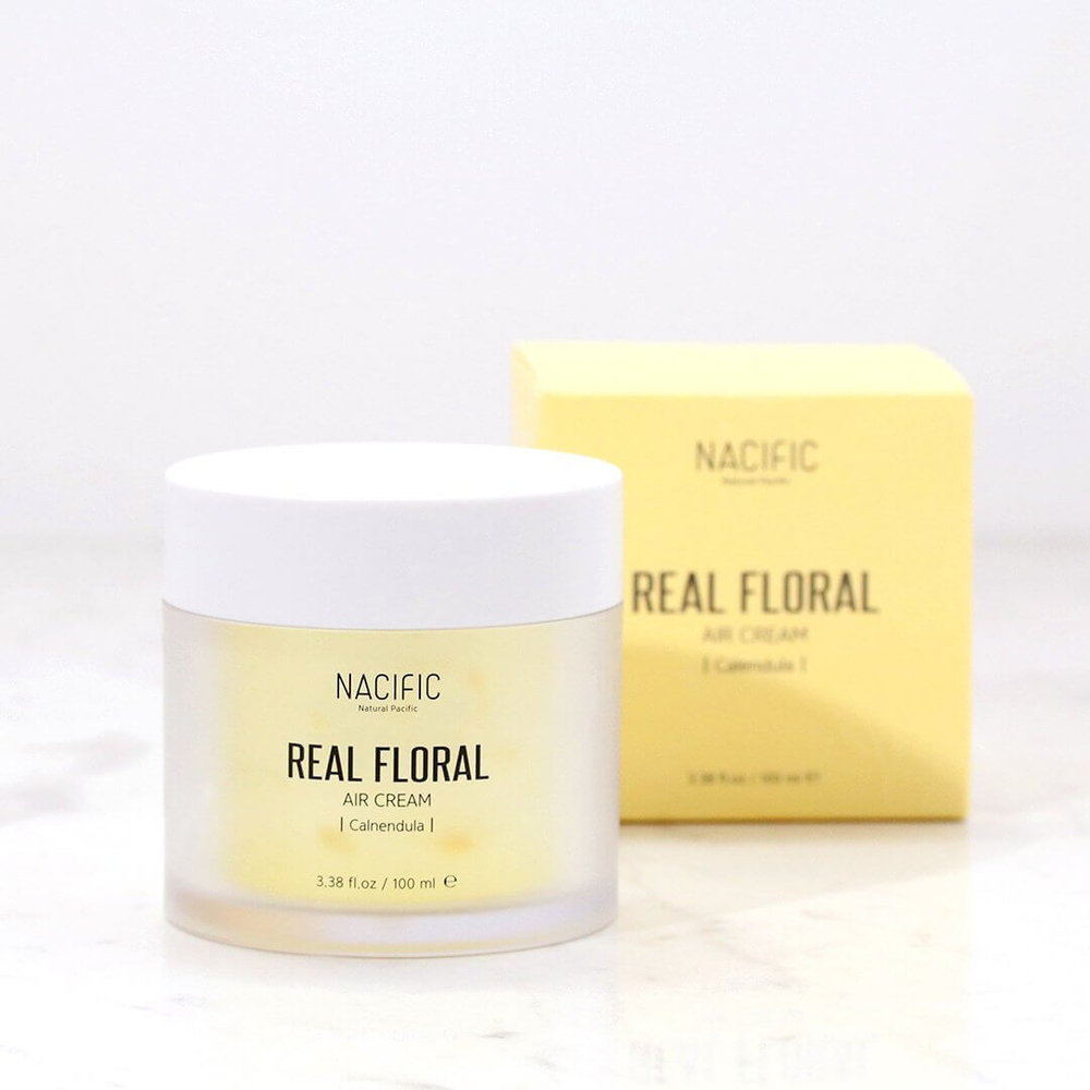 NACIFIC Лёгкий гель-крем с лепестками календулы Real Floral Air Cream Calendula 100ml
