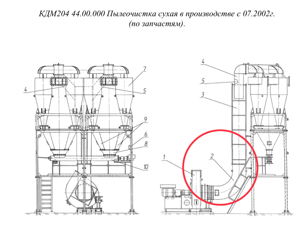 КДМ204 44.00.020 Колено