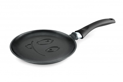 Сковорода д/блинов НЕВА МЕТАЛЛ ПОСУДА 6222в "Весёлая"