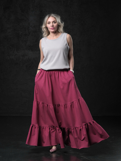 Эдвардианская юбка   /фиалка