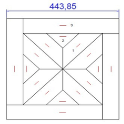 Модульный паркет Lab Arte Дуб Original №1-65 лак Хани