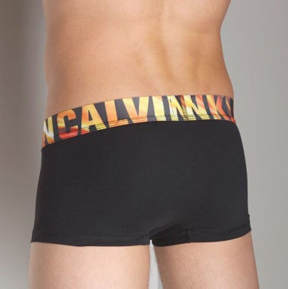 Мужские трусы хипсы Calvin Klein X Galaxy Fire Black