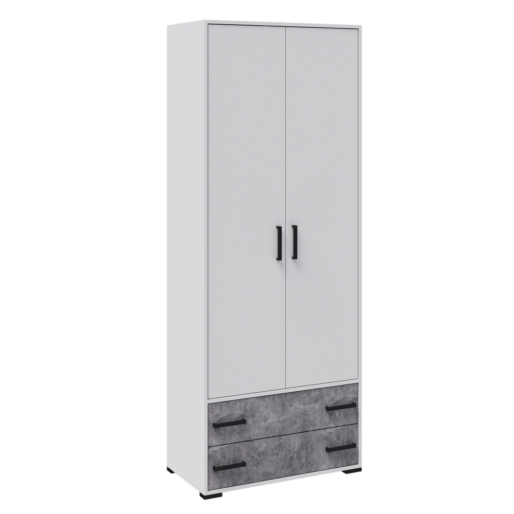 Шкаф для одежды Micon Лючия, распашной, белый,3 см