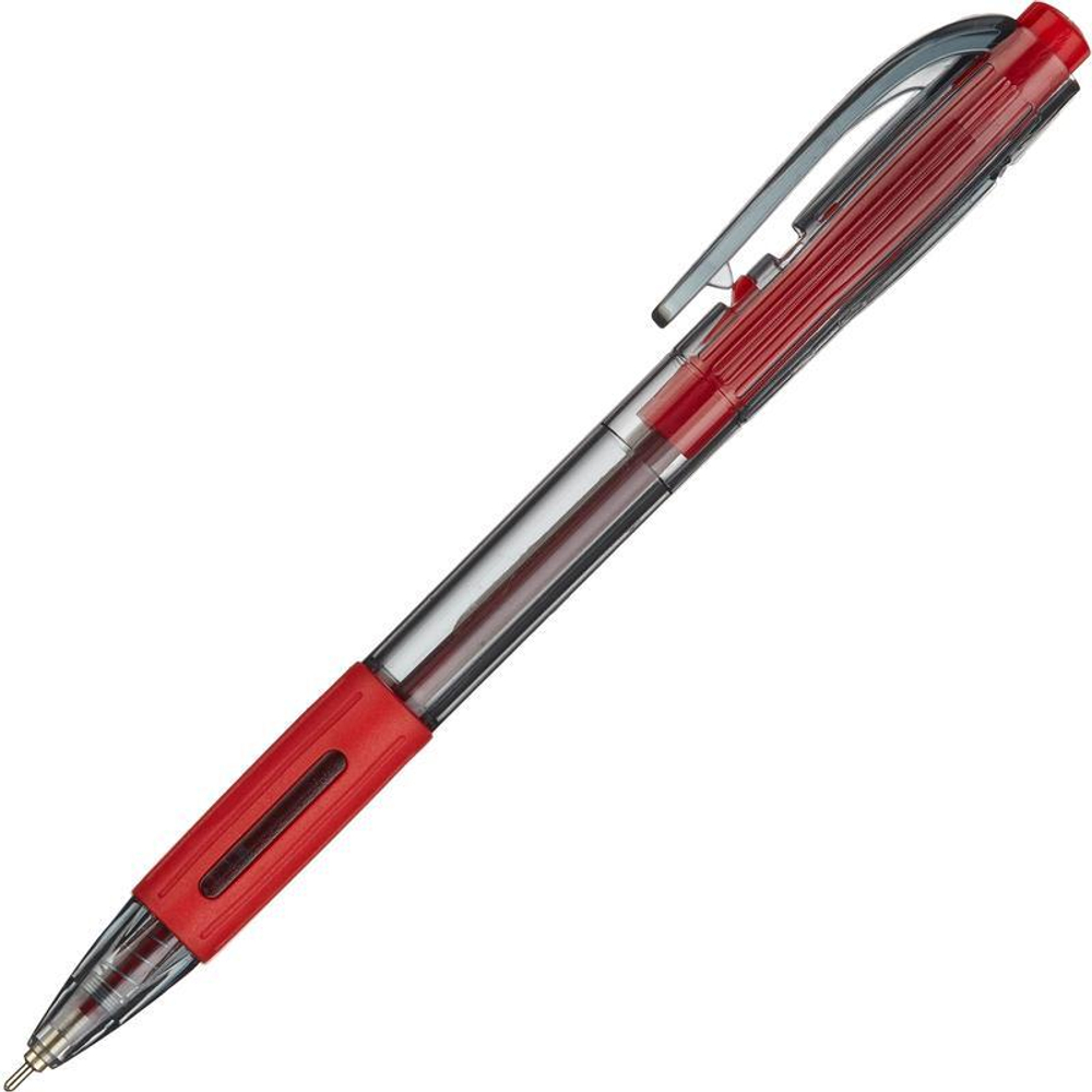 Ручка шариковая автоматическая Unimax "Fab GP" красная, 0,5мм., масляная