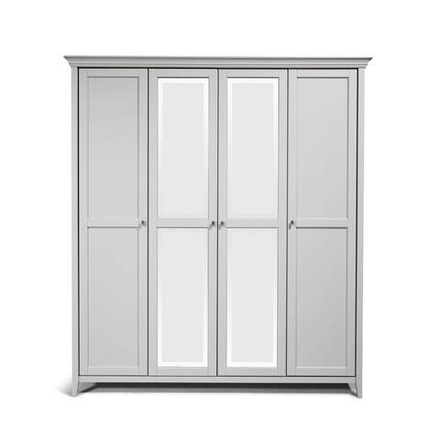 ЭЛЬЗА Шкаф для одежды ГМ 8811-10 /берёза (СВ.СЕРЫЙ)