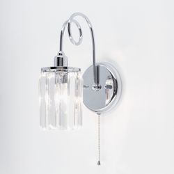 Citilux Синди CL330311 Бра хрустальное с выключателем Хром