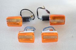 Turn light C50-70-90, Front+Rear 4p full set. Copy. Made in Thailand