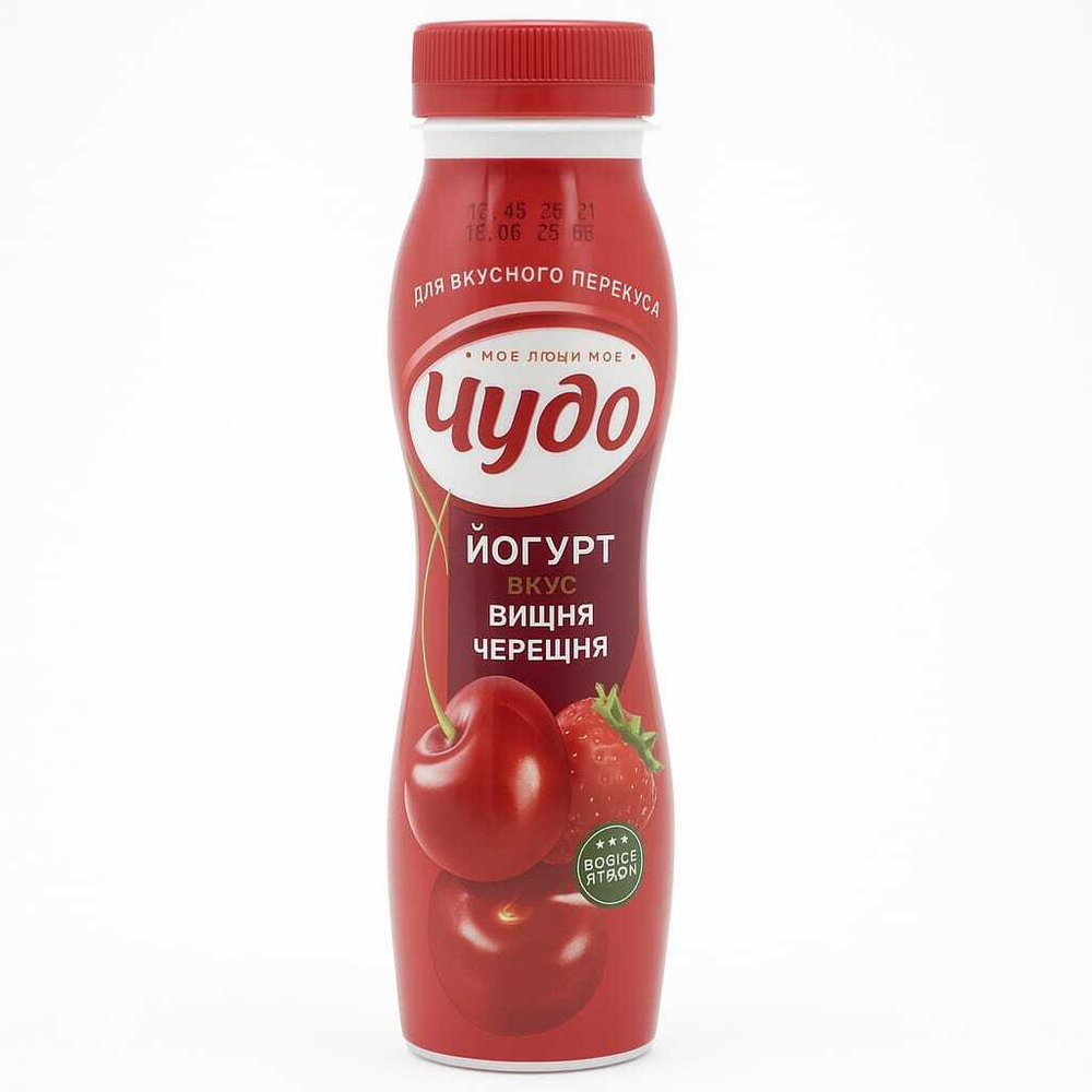 Йогурт Чудо вишня-черешня 290 гр