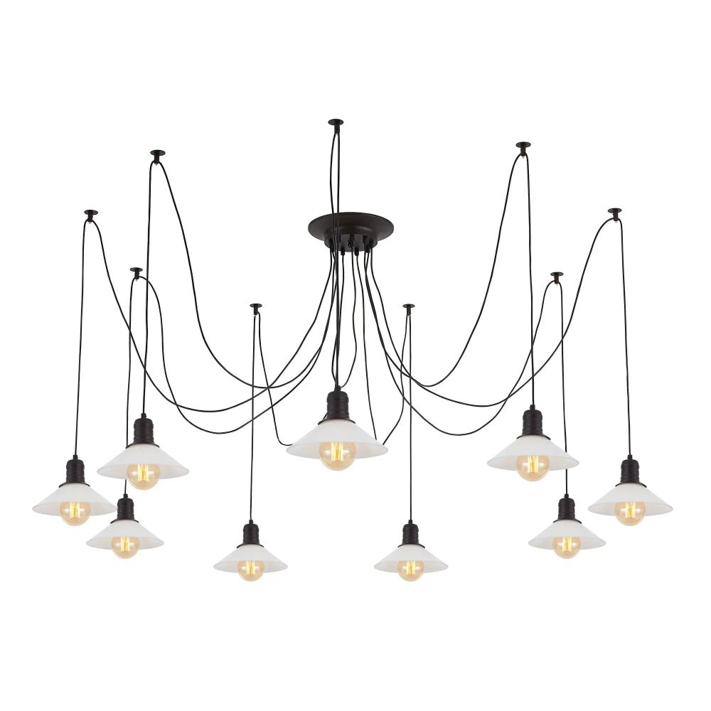 Citilux Эдисон CL451092 Люстра паук Венге