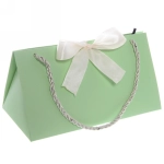 Пакет подарочный «Бант» 12.5*22*11.5 см, микс