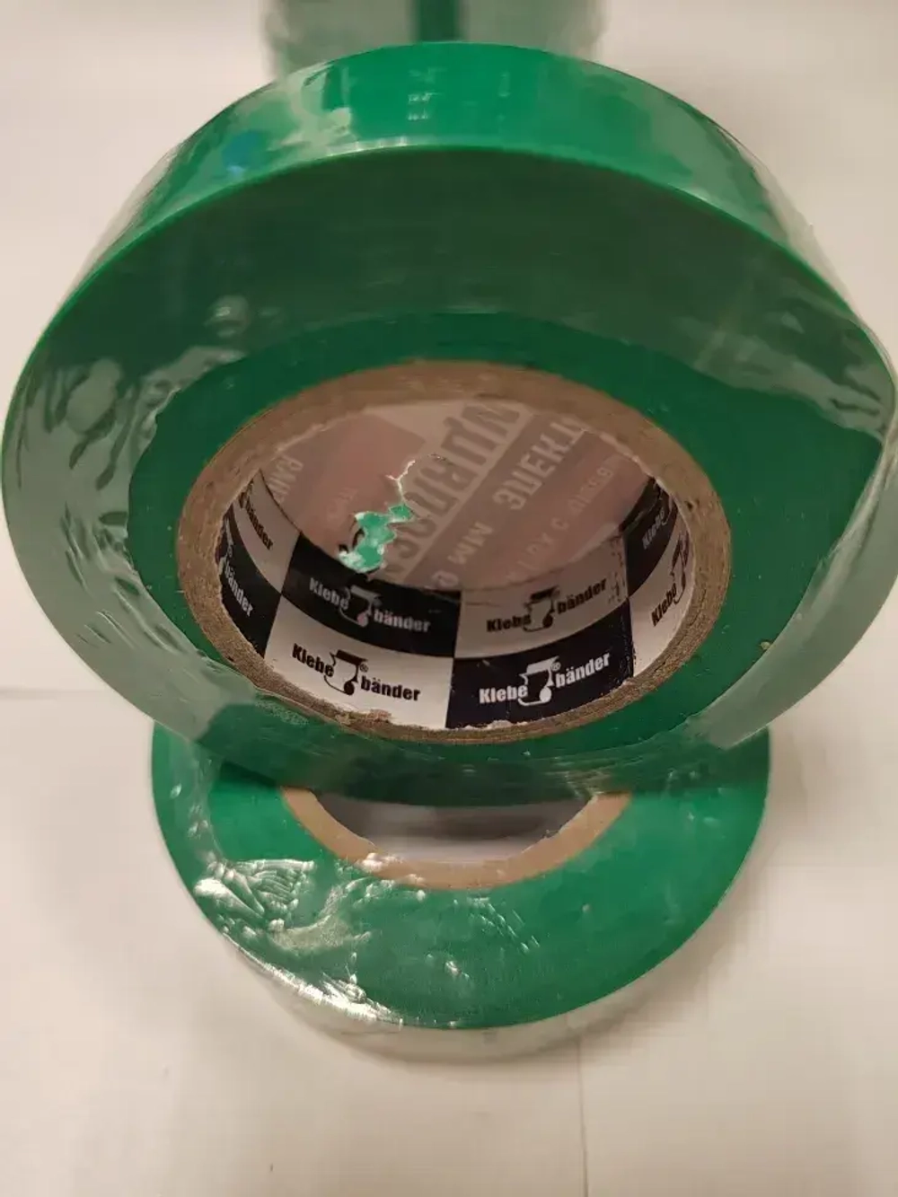 Изоляционная лента/Изолента ПВХ 19 мм 20 метров ПРОФИ зелная