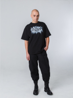 Футболка с набойкой "Райтер". Черная