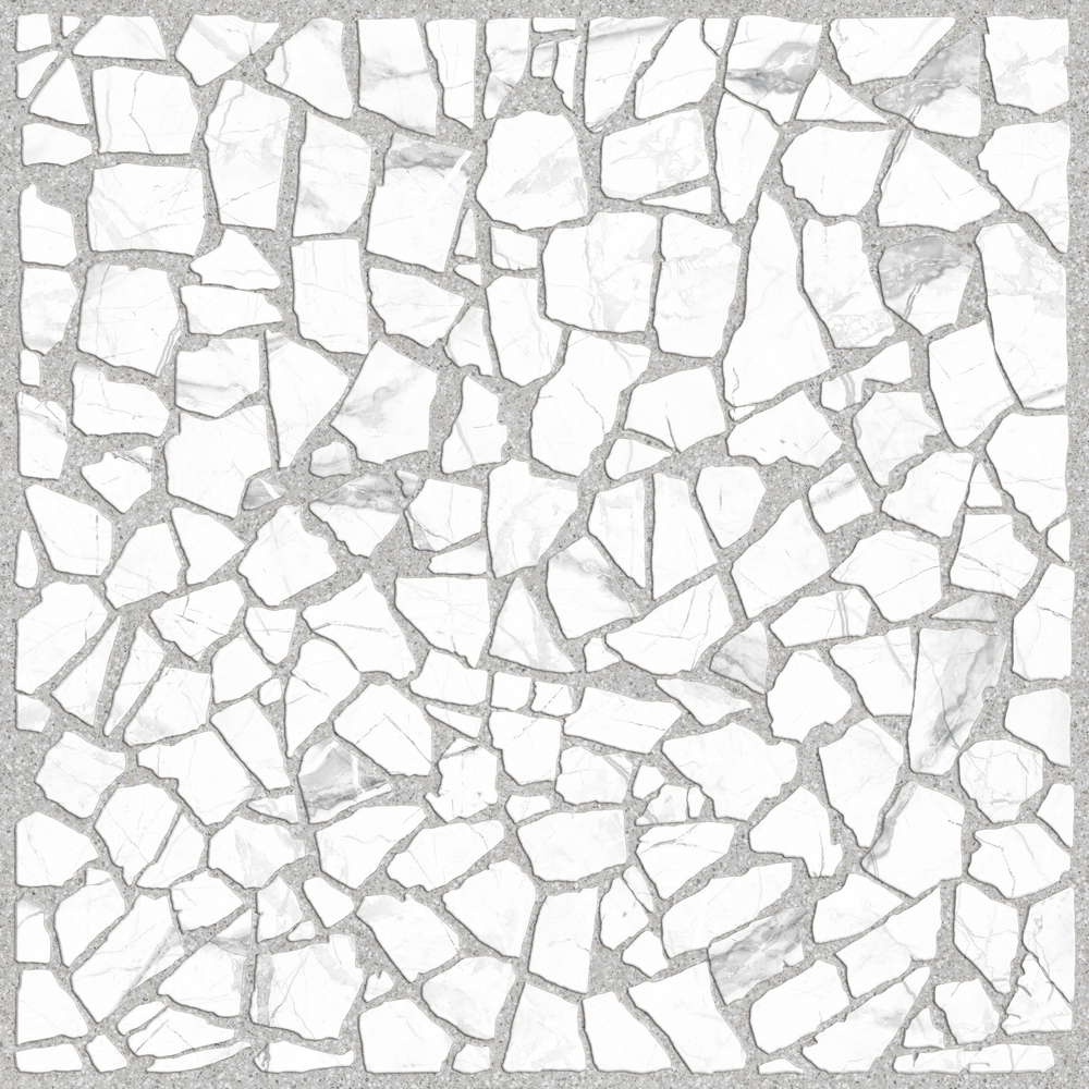 Керамогранит Alma Ceramica Laurent 60x60 см 1.8 м² матовый цвет белый