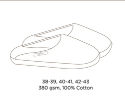 Домашние тапочки мужские Hamam Pera дымчатые