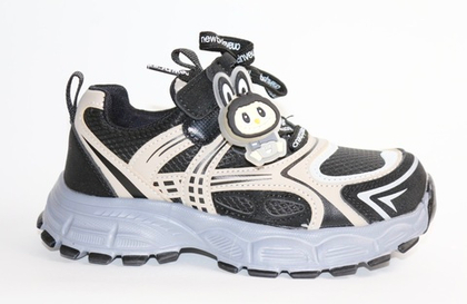 Кроссовки детские демисезонныее Пчёлка Доми арт. 8381-black