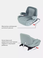 Автокресло RANT AY313 "TURBO" Isofix Active Line  группа 3 (22-36 кг)