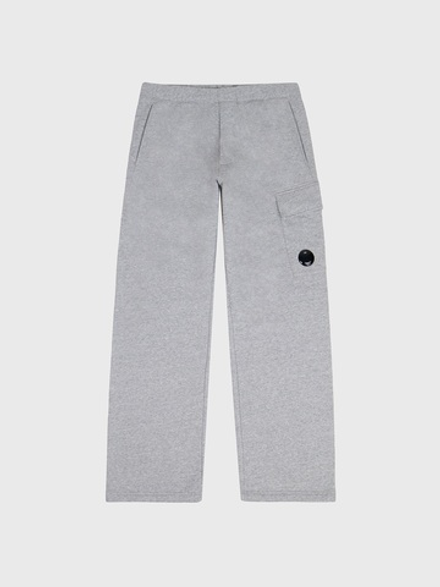 Брюки C.P. Company Diagonal Raised Fleece Cargo Lens Grey