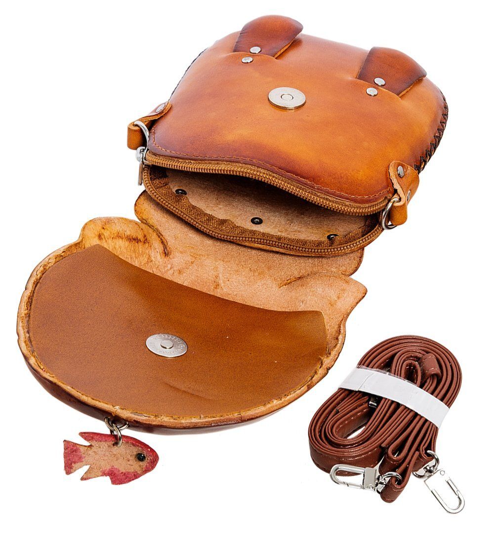 GAEM Art BL-07/2 Сумочка кожаная «Кот»