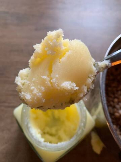 Масло топлёное сливочное от коровы Зойки