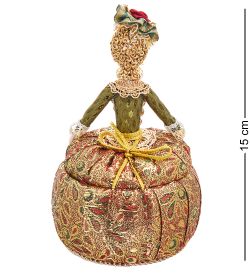 RK-731/4 Кукла-шкатулка «Дама в нарядном платье»