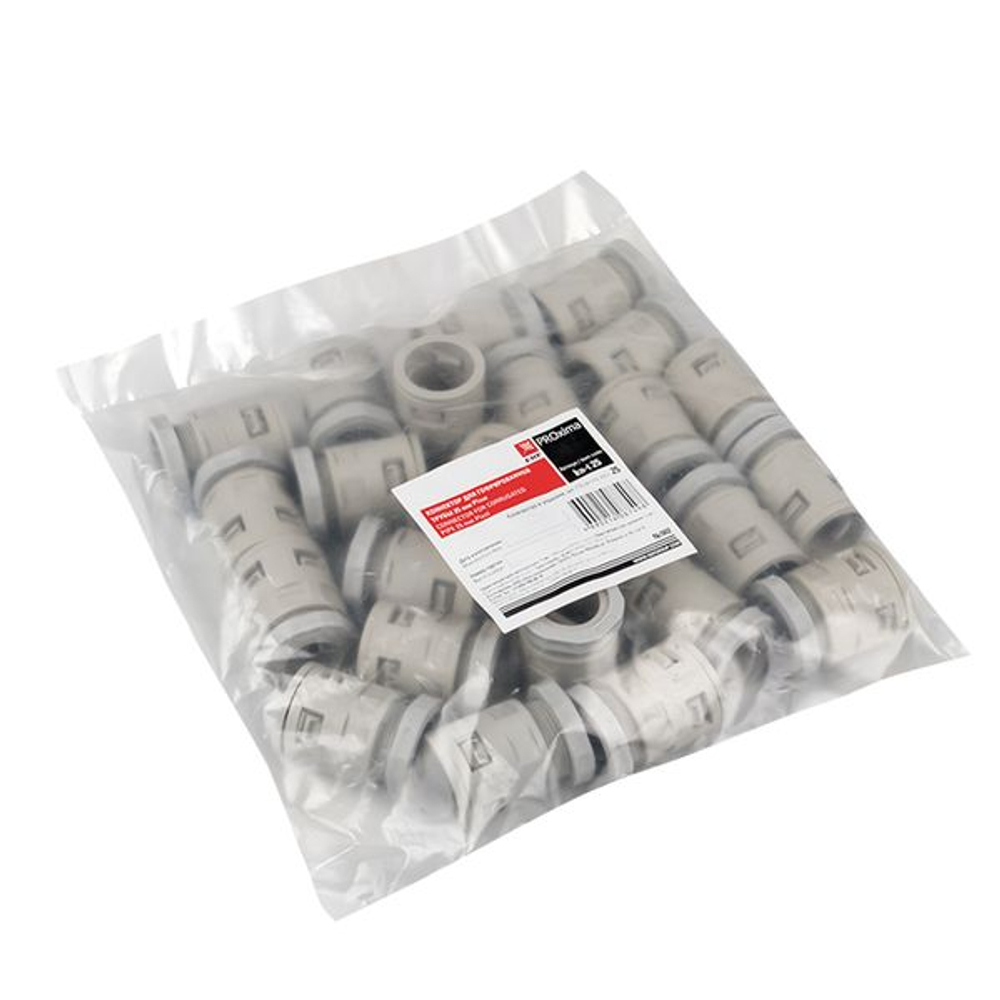 Коннектор для гофрированной трубы (25 мм) (25 шт) EKF-Plast (250.00 шт.)