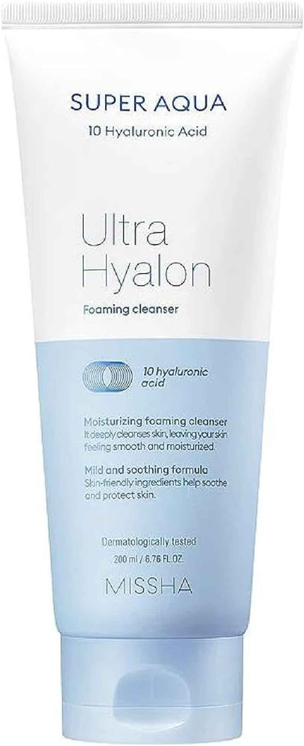 Missha Ultra Hyalron Foaming Cleanser 100 ml