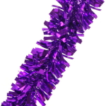 Мишура 2м 7см «Золотые блики», Фиолетовый