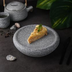 Блюдо круглое d 23,2 см h6,7 см Stone Untouched Taiga P.L. Proff Cuisine [1]