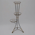 Подставка для цветов напольная "Колонна" на 3 горшка, металл (803-01)
