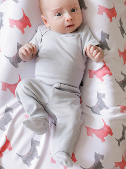 Ползунки LooJoo Серый шелк